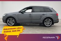 Audi Q7 50 TDI Q S-Line 7-Sits Cockpit Pano Värm Bose Skinn