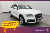 Audi Q5 2.0 TDI Q Design Pano Skinn/Alcantara Sensorer Drag