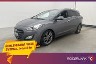 Hyundai i30 Kombi 1.6 CRDi Premium Pano Värmare Kamera Navi