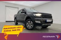 Ford ranger Wildtrak 3.2 4x4 Värmare Diff Drag CARPLAY Moms