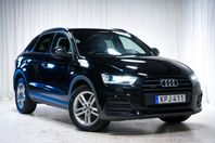 Audi Q3 2.0 TDI 184HK Q Aut Sport Edition M&K Värmare Drag