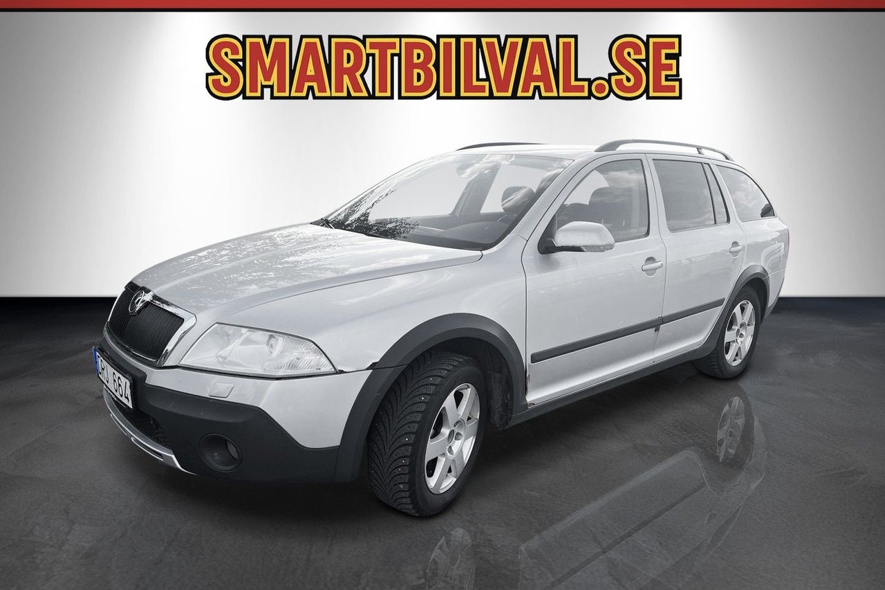 Škoda Octavia Scout 2.0 TDI DPF 8v 4Motion Manuell, 140hk, 2008