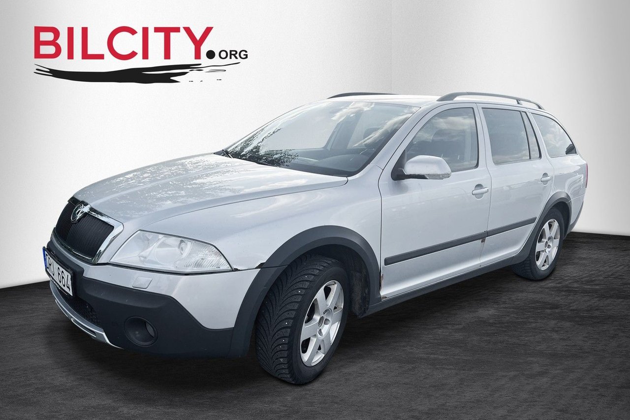 Škoda Octavia Scout 2.0 TDI DPF 8v 4Motion Manuell, 140hk, 2008