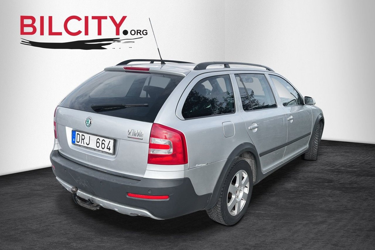 Škoda Octavia Scout 2.0 TDI DPF 8v 4Motion Manuell, 140hk, 2008