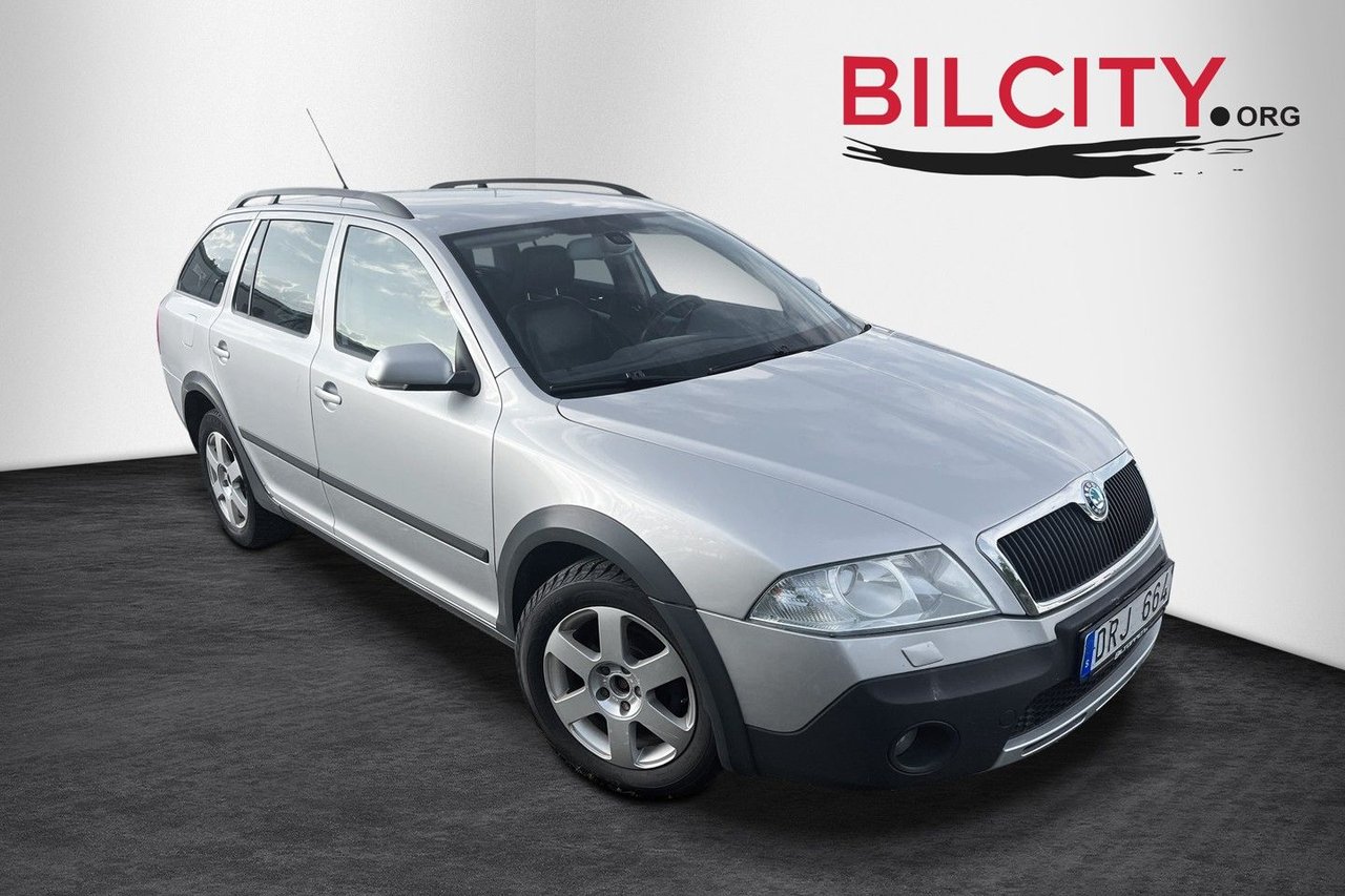 Škoda Octavia Scout 2.0 TDI DPF 8v 4Motion Manuell, 140hk, 2008