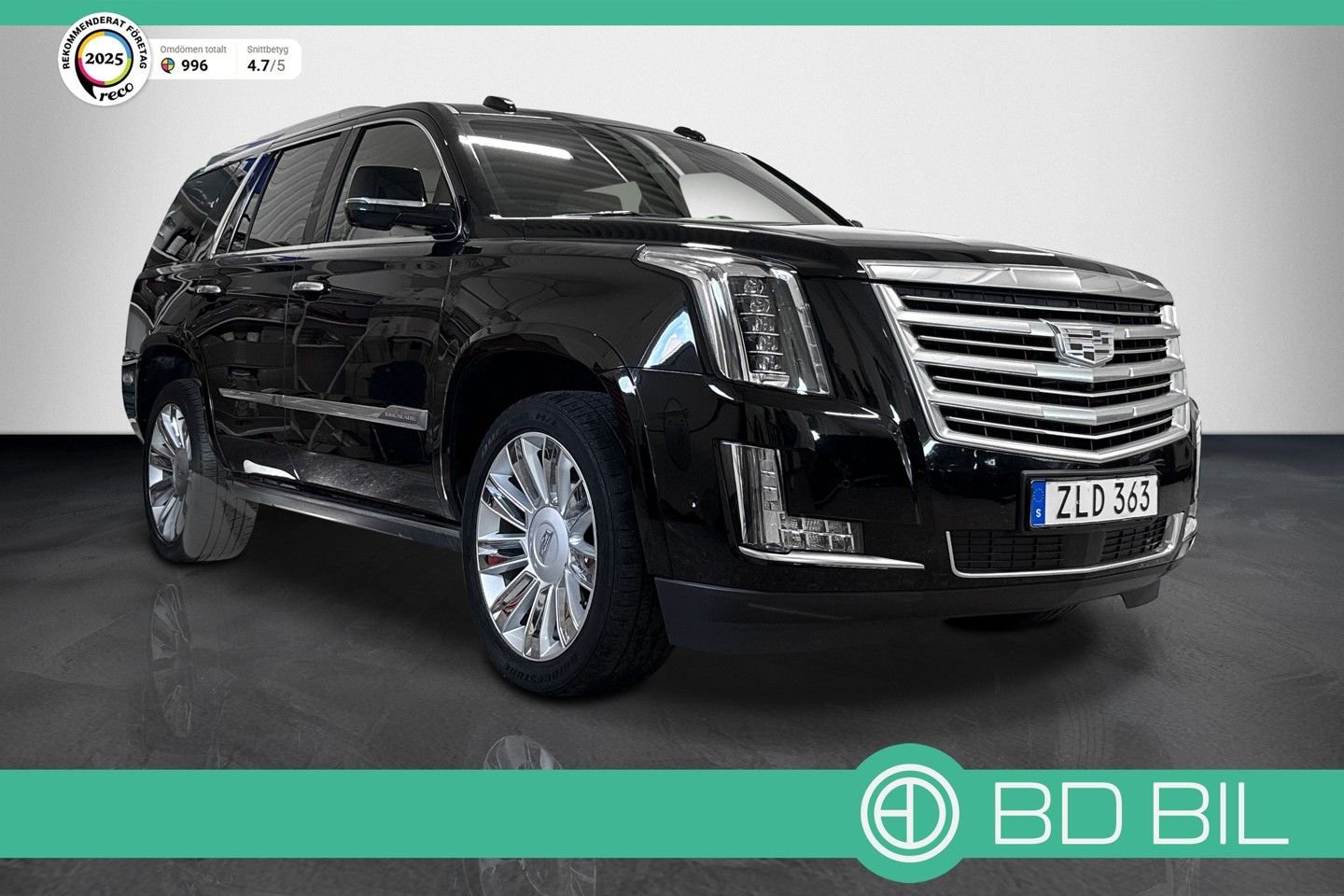 Cadillac Escalade (EU) 6.2 V8 AFM 4WD Hydra-Matic, 426hk, 2018
