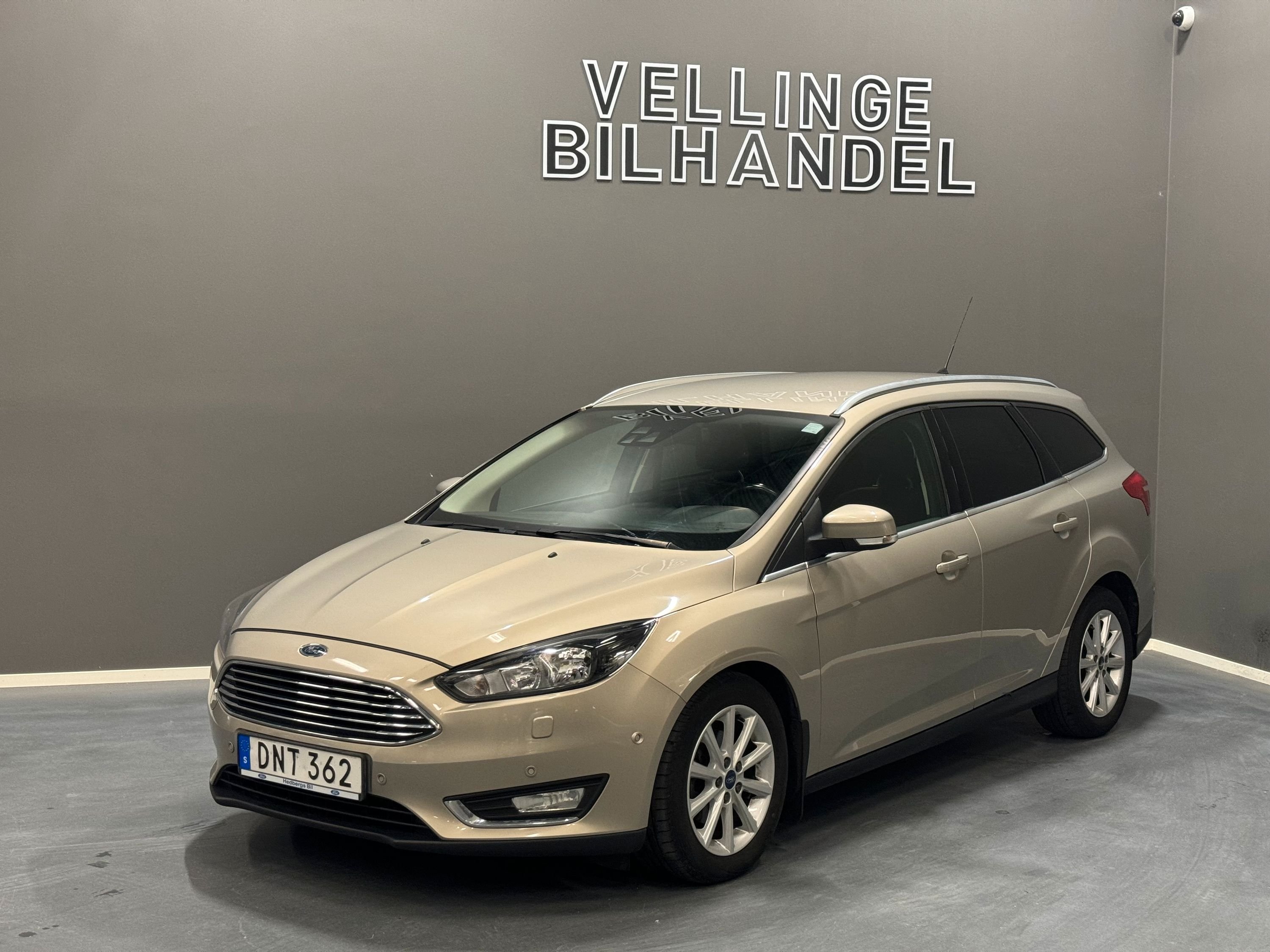 Ford Focus Kombi 1.0 EcoBoost Manuell, 125hk, 2015