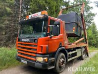 Containerbil Scania P94GB4X2NZ230 med maskinf