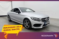 Mercedes-Benz C 200 Coupé 184hk AMG Panorama Burmester Navi