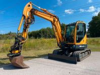 Hyundai 60CR-9A med 2D grävsystem och rotortilt med grip