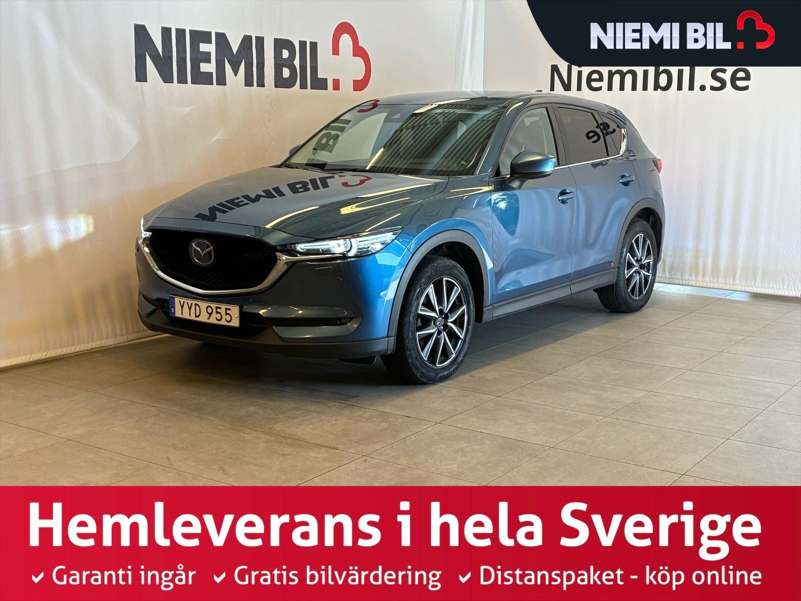 Mazda CX-5 2.2 SKYACTIV-D AWD Automatisk, 175hk, 2017