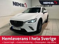 Mazda CX-3 2.0 Optimuim AWD Mvärm BOSE Kamera HuD Skinn SoV