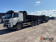 Volvo Fmx 460 8x4 Med CMT PT12-20 släp