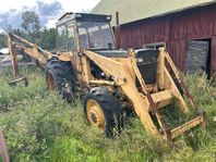 Traktorgrävare Hydrema Kåell V7B / Reparationsobjekt