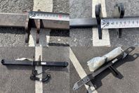 Drag utan dragkrok 2st, Dragkrok 5 st & Motor Volvo