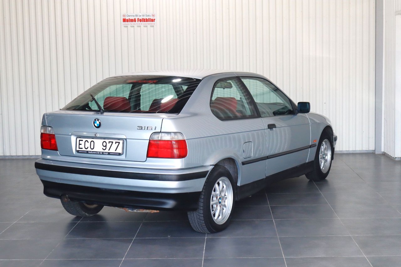 BMW 316i Compact Automatisk, 102hk, 1997