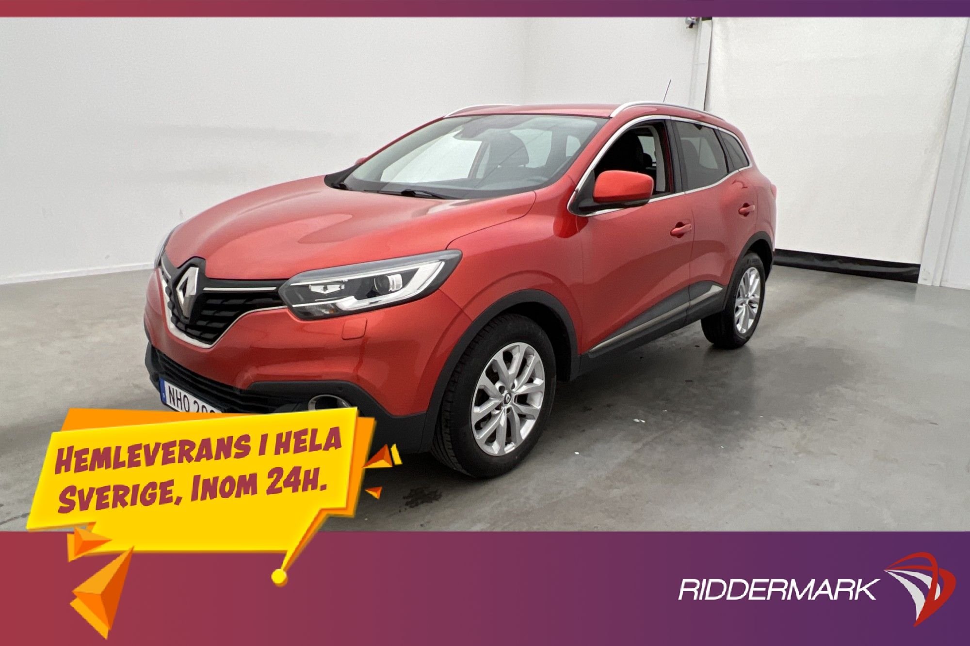 Renault Kadjar 1.2 TCe Manuell, 6-trinn, 130hk, 2017