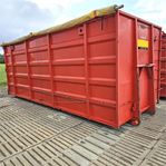 ABC Træfliscontainer med pressening. Træfliscontainer - Wood