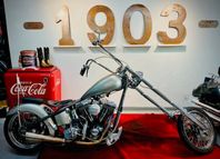 Harley-Davidson CHOPPER NYBESIKTAD!