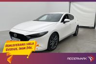 Mazda 3 Sport M Hybrid 122hk Cosmo BOSE 360° Skinn HUD Navi