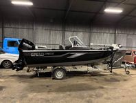 Crestliner Fish Hawk 1650WT -2021+Suzuki DF115,trailer,elmot