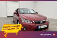 Lexus CT 200h 1.8 CVT 136hk Kamera Alcantara Farthållare