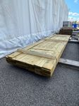 Paket Tryckimpregnerad Bräda 22x145 4.20m 44st