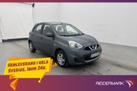 Nissan Micra 1.2 CVT 80hk 2 Brukare M-värm A/C Bluetooth