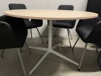 (Leverans) Edsbyn Feather 115 runt mötesbord/lunchbord