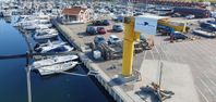 Vinteruppställning Amundön marina