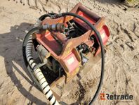 Markvibrator Maskinpadda med hydrauliskt underfäste