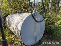 Dieseltank med pump 3 kubik & Markvibrator Belle