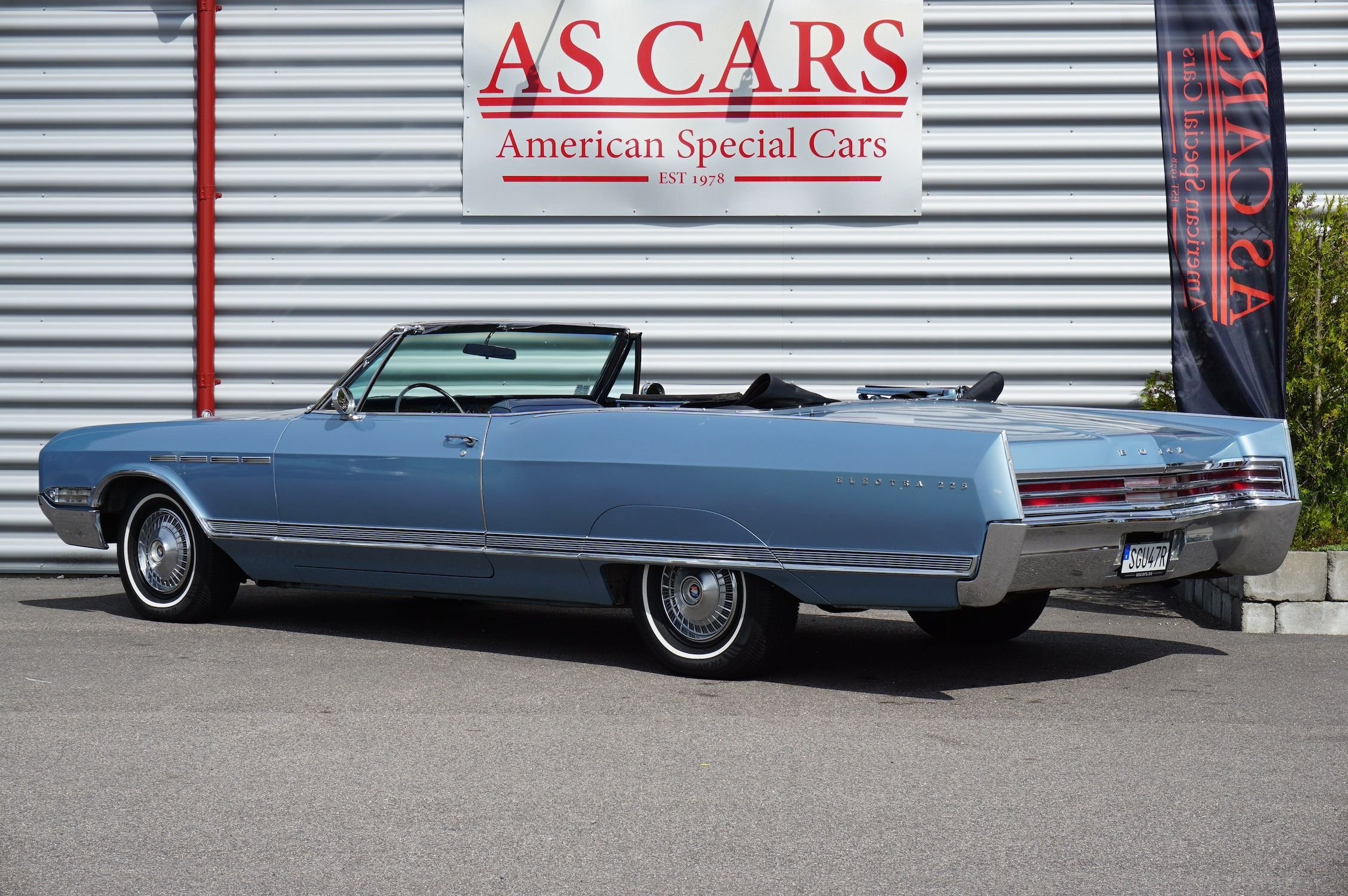 Buick Electra 225 Convertible 7.0 V8 Super Turbine, 3-trinn, 365hk, 1965
