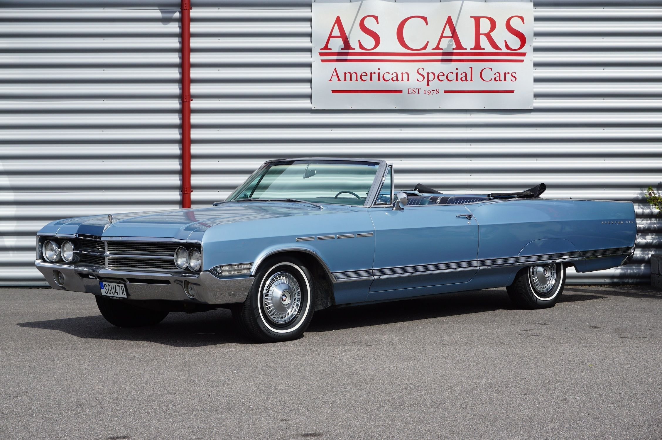 Buick Electra 225 Convertible 7.0 V8 Super Turbine, 3-trinn, 365hk, 1965