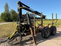Skogsvagn Moheda 10 ton med K45 kran