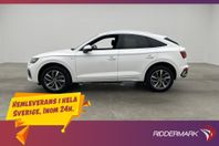 Audi Q5 Sportback 40 TDI 204hk Q S Line Kamera Drag MOMS