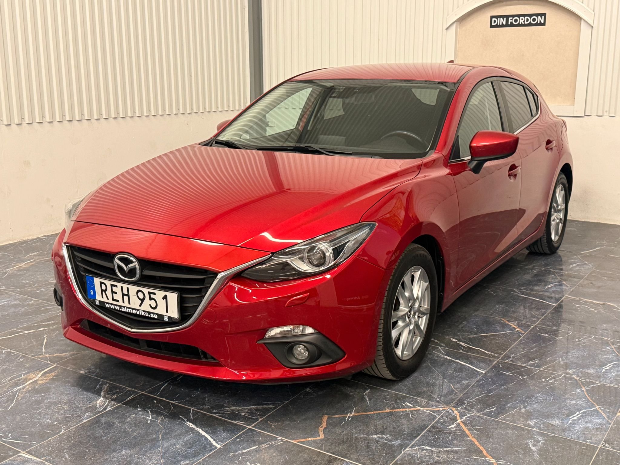 Mazda 3 Sport 2.0 SKYACTIV-G Manuell, 120hk, 2016