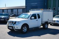 Nissan Navara King Cab 2.5 dCi 4x4 171Hk I SKÅP I DRAG