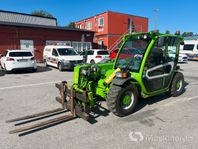 Teleskoplastare Merlo P27.6top med 6 redskap