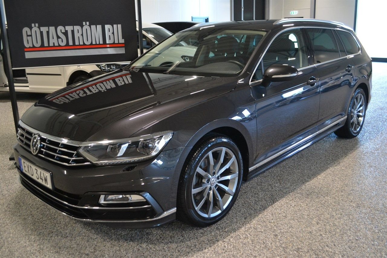 Volkswagen Passat Sportscombi 2.0 TDI DPF SCR 4Motion DSG Sekventiell, 190hk, 2019