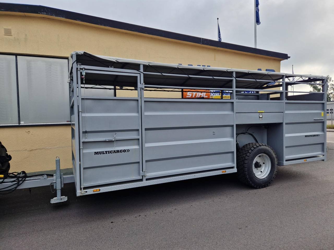 Djurvagn Multicargo 6 ton