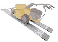 LASTRAMP I ALUMINIUM / ALUMINIUMSRAMP 2 meter utan kant