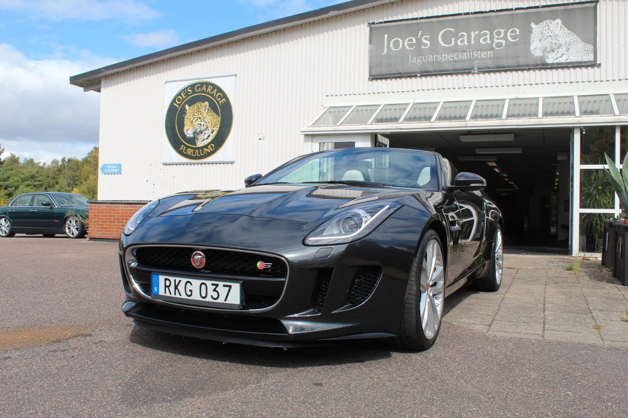 Jaguar F-Type S Convertible Quickshift, 381hk, 2014