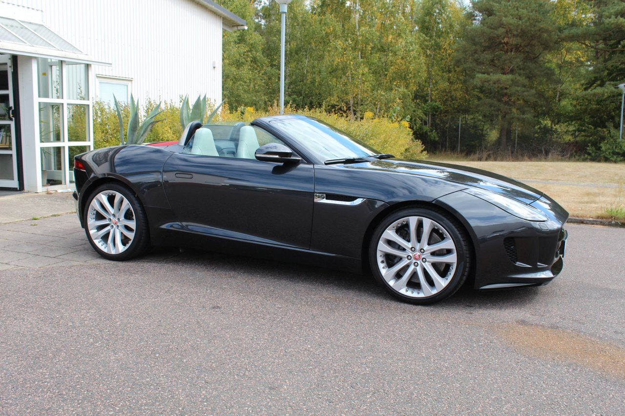 Jaguar F-Type S Convertible Quickshift, 381hk, 2014