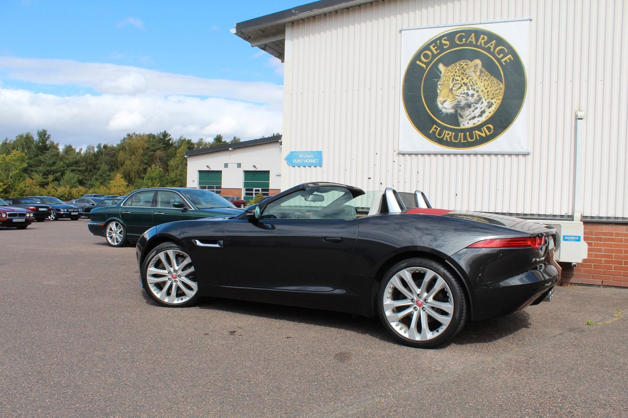 Jaguar F-Type S Convertible Quickshift, 381hk, 2014