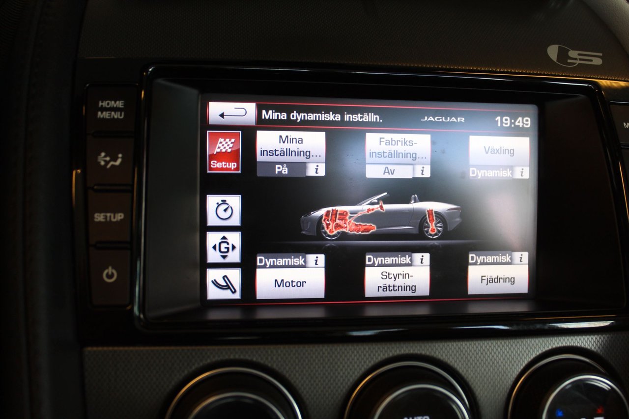 Jaguar F-Type S Convertible Quickshift, 381hk, 2014