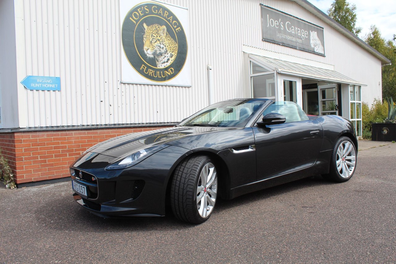 Jaguar F-Type S Convertible Quickshift, 381hk, 2014
