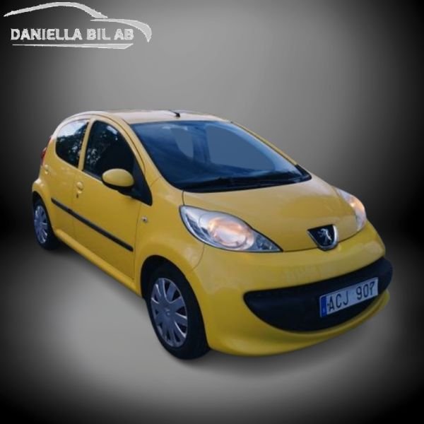 Peugeot 107 5-dørs 1.0 Manuell, 5-trinn, 68hk, 2008