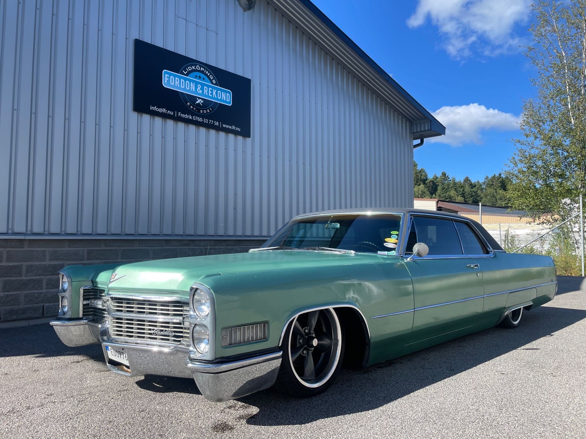Cadillac Coupé de Ville 7.0 V8 Hydra-Matic, 3-trinn, 345hk, 1966