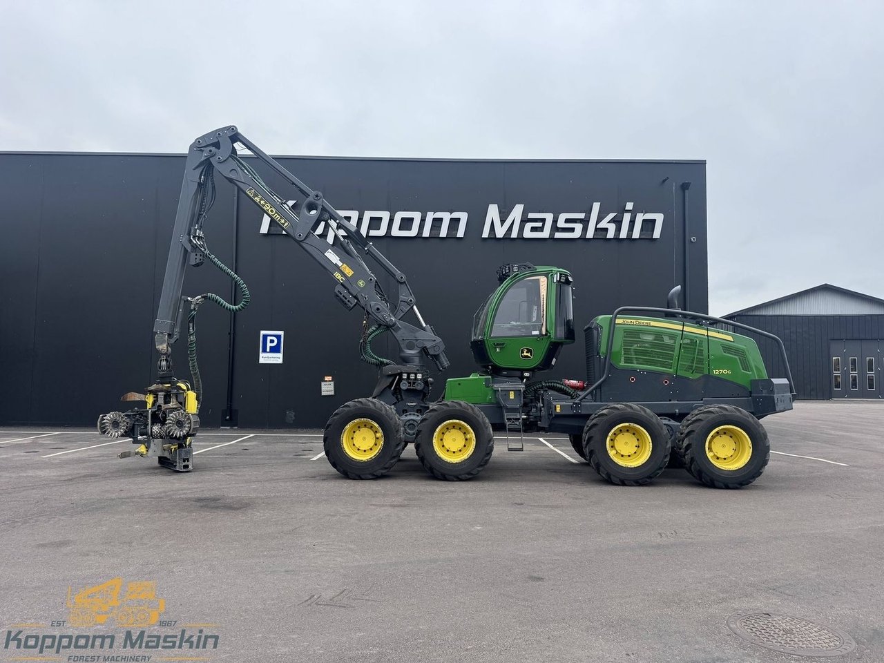 John Deere 1270G, 3700h - Skö...